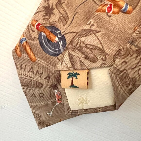 Tommy Bahama Brand 100% Silk Tie! - Picture 6 of 8
